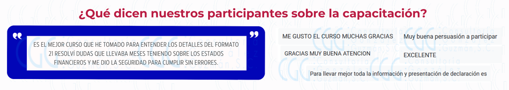 Testimonios F21 Testimonios F21