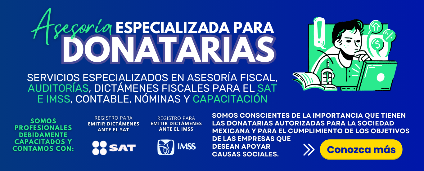 Servicio de asesoría para donatarias